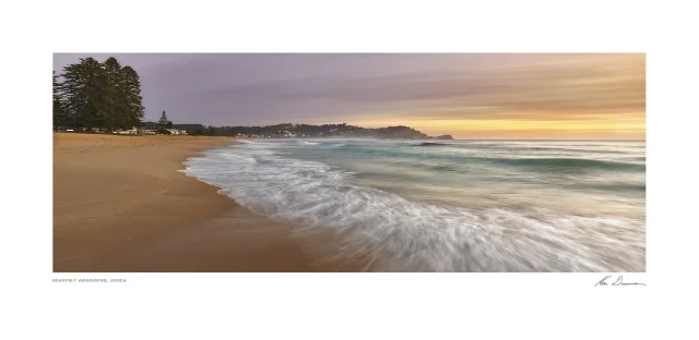 Heavenly Awakening, Avoca, in a Black Frame